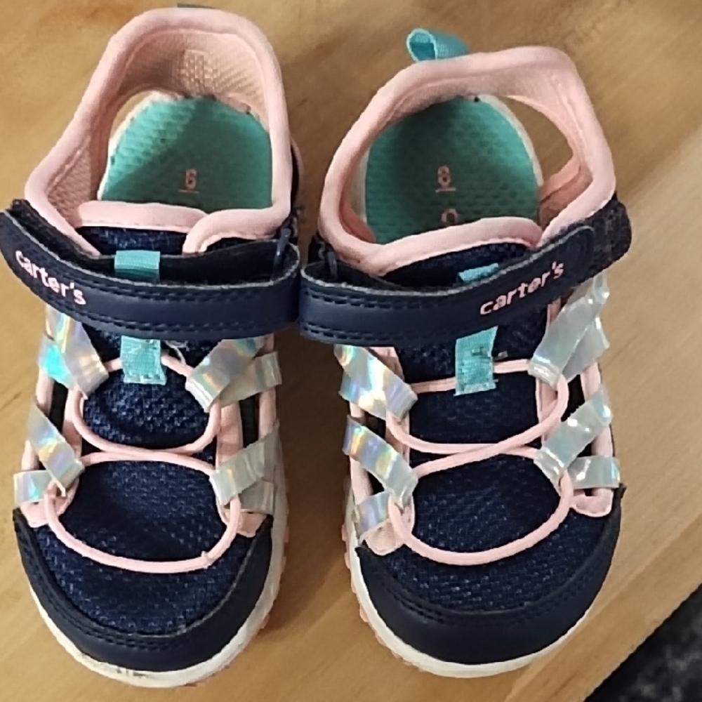 Carter's Blue and Pink Sneakers for Active Adventures